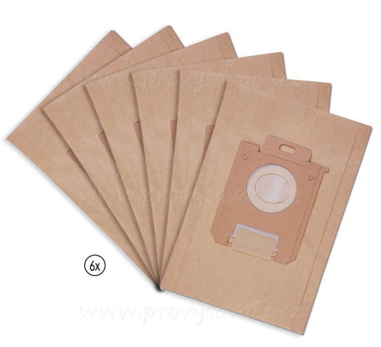 JOLLY Papírové sáčky 1SBAG 6 ks