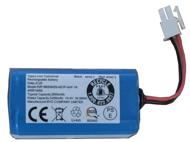 Baterie pro robotické vysavače ETA Falco