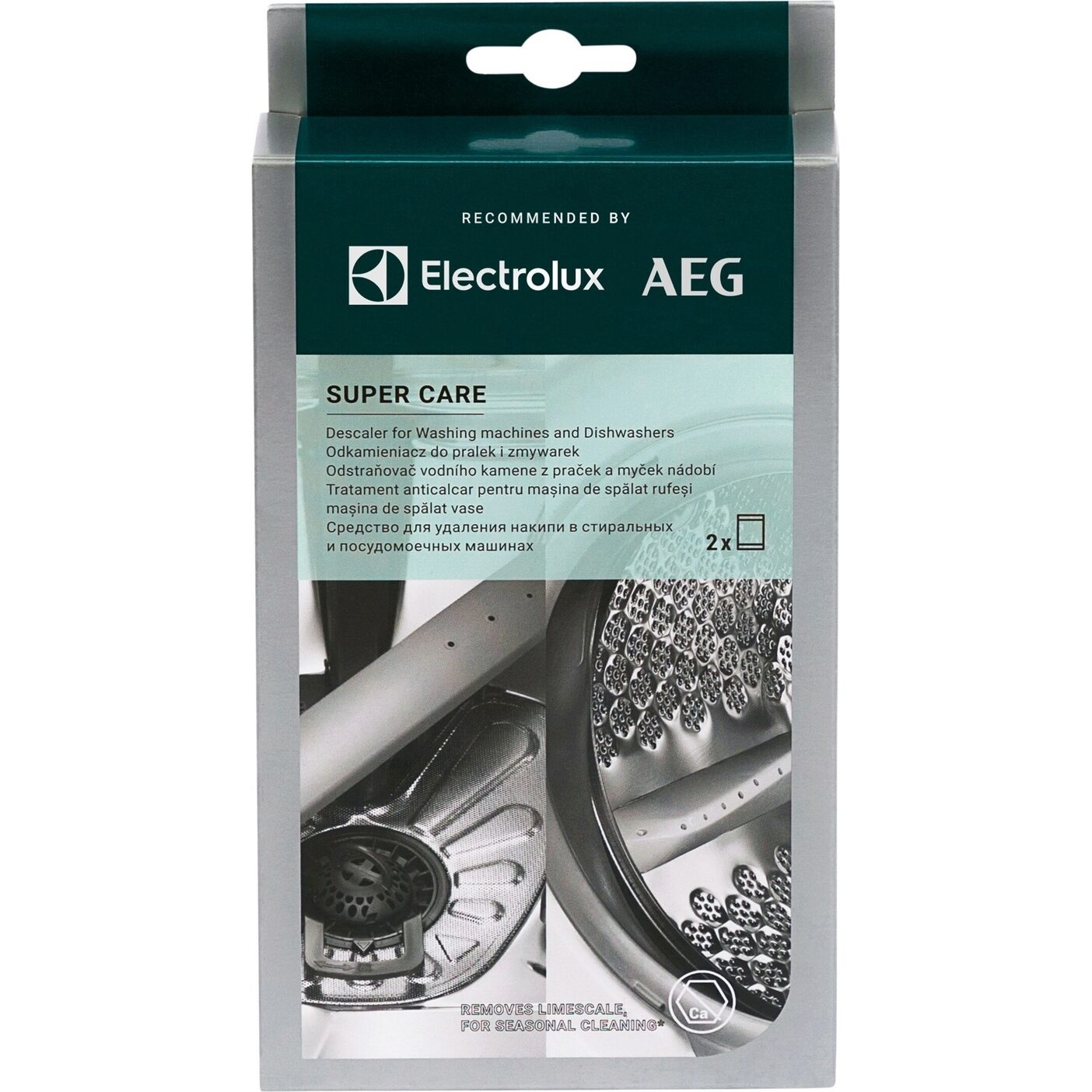 Odvápňovač praček a myček nádobí Electrolux 2 x 100g