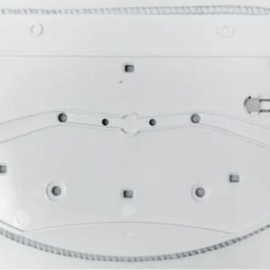 Nástavec mopovací v černé barvě určeno pro robotický vysavač