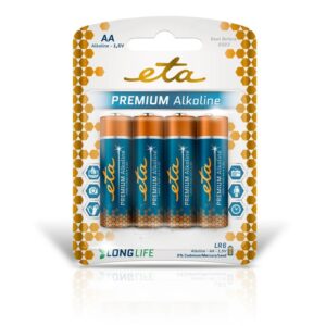 Baterie alkalická ETA PREMIUM ALKALINE AA
