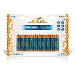 Baterie alkalická ETA PREMIUM ALKALINE AAA