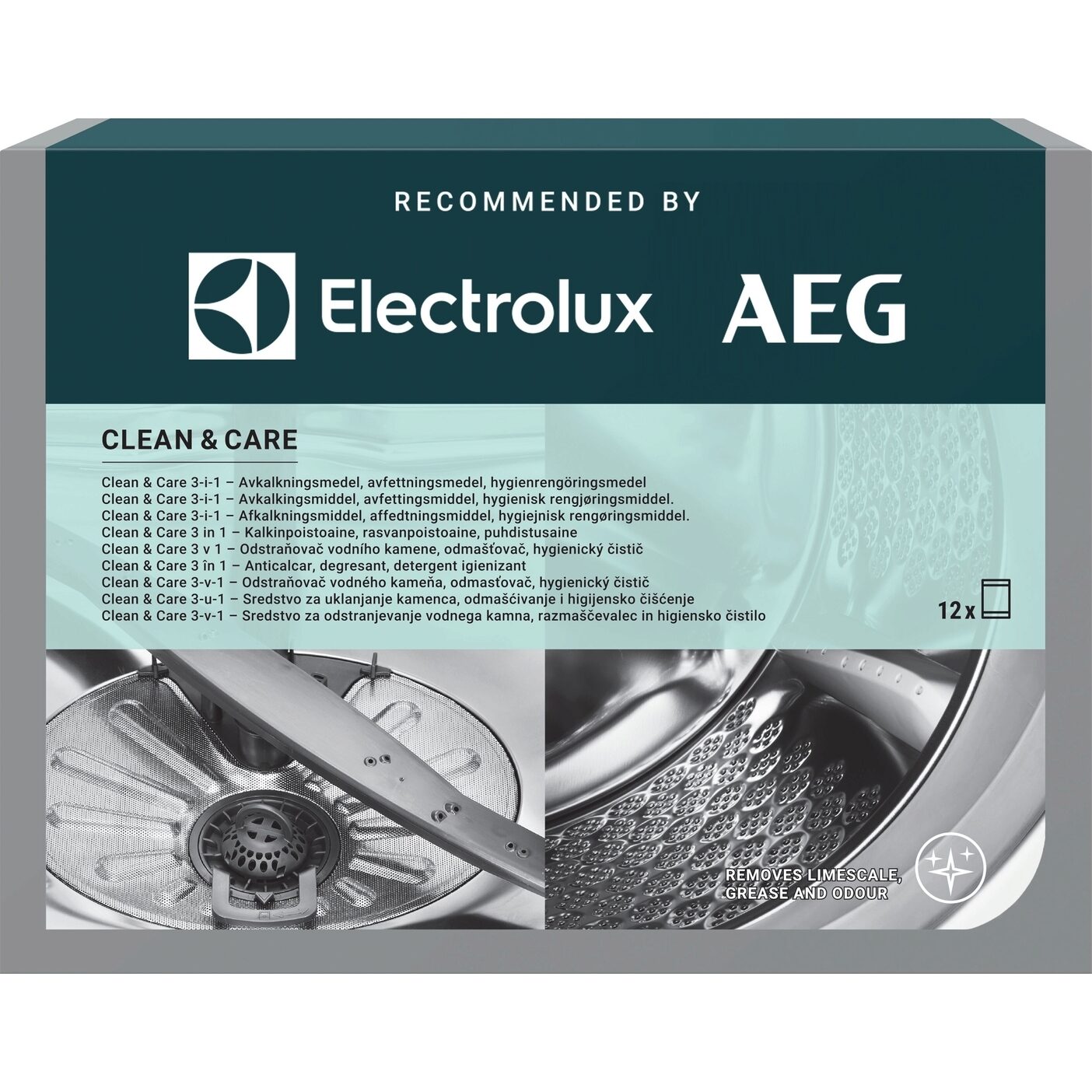 Clean&Care čistící prostředek Electrolux pro pračky a myčky