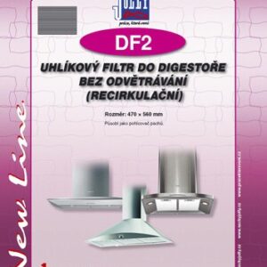 JOLLY DF2 - Univerzální filtr do digestoře pachový/tukový
