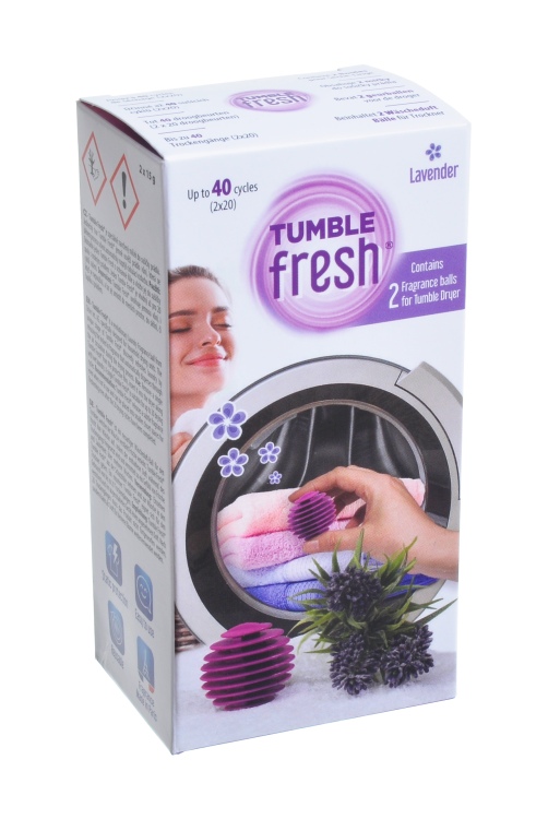 Míček do sušičky s vůní Levandule 2v1