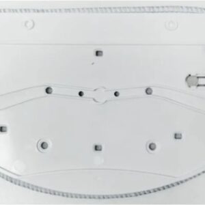 Mopovací nástavec v bílé barvě  určeno pro robotický vysavač