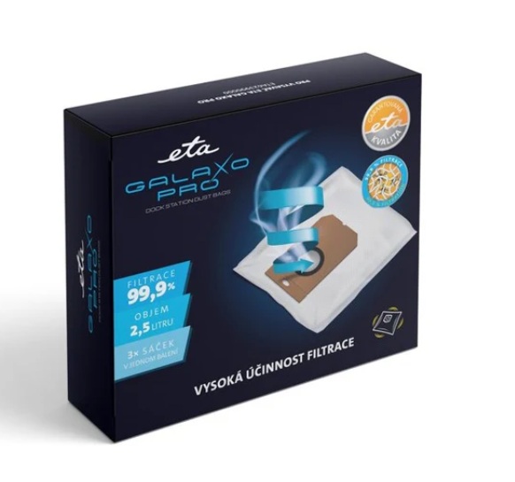 Sáček papírový 3 ks rob. vys. ETA 6239