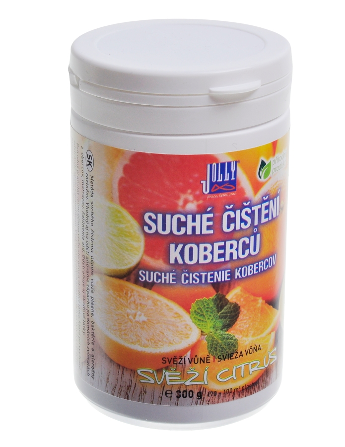 Suché čištění koberců - Svěží citrus