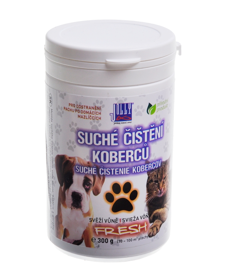 Suché čištění koberců – Fresh - pro domácí mazlíčky