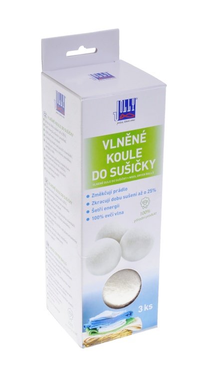 Vlněné koule do sušičky JOLLY