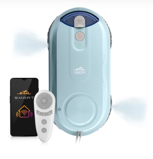 Robotický čistič oken ETA Finestro Smart 6329 90000 světle modrý